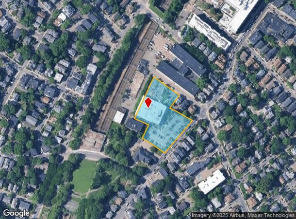  18 Marbury Ter, Jamaica Plain, MA Parcel Map