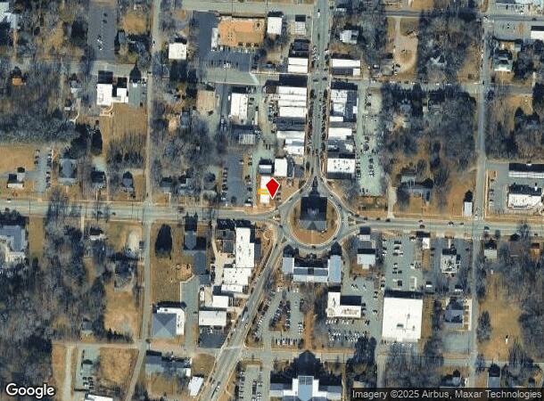 17 Hillsboro St, Pittsboro, NC Parcel Map