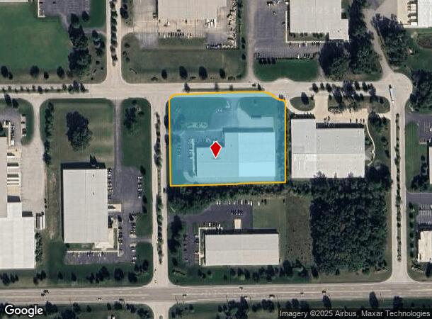 2806 Frederic Dr, Elkhart, IN Parcel Map