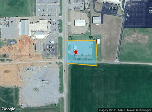 5209 N Broadway Ave, Hinton, OK Parcel Map