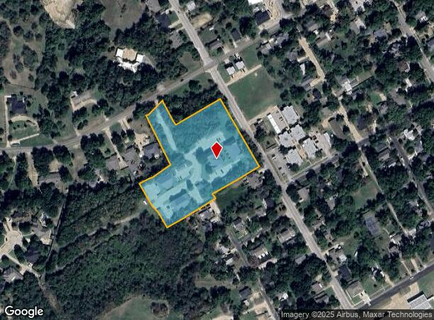  801 N Clay St, Ennis, TX Parcel Map