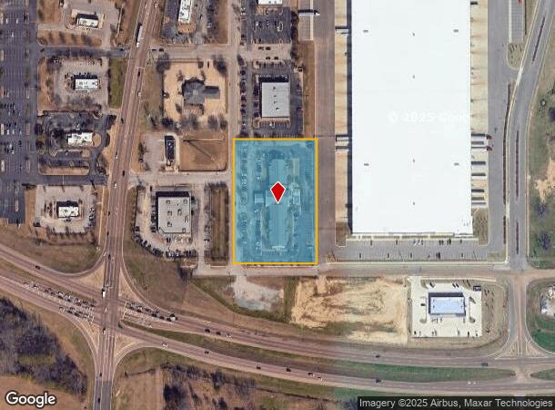  7044 Hacks Cross Rd, Olive Branch, MS Parcel Map