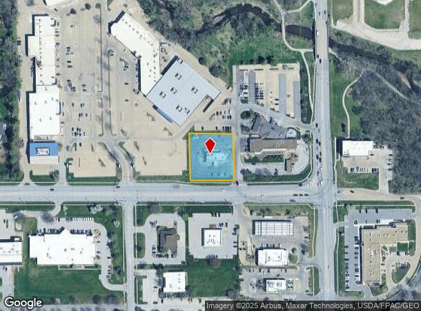 8755 University Ave, Clive, IA Parcel Map