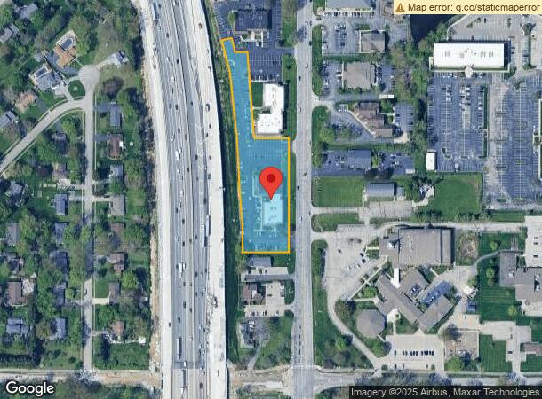  7202 N Shadeland Ave, Indianapolis, IN Parcel Map