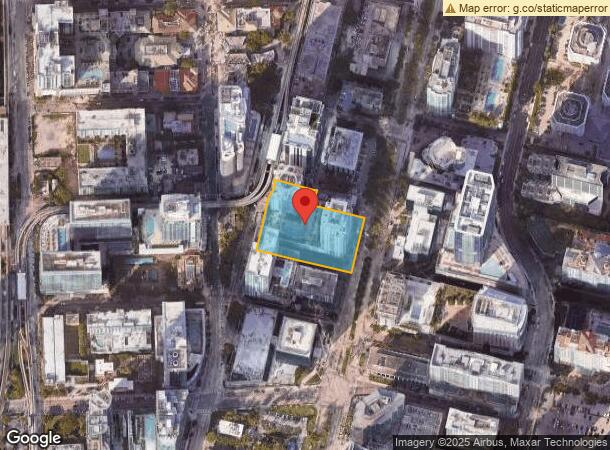  1050 Brickell Ave, Miami, FL Parcel Map