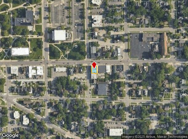  533 W Cross St, Ypsilanti, MI Parcel Map