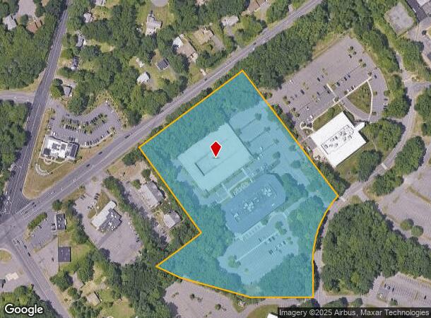  8 Farm Springs Rd, Farmington, CT Parcel Map