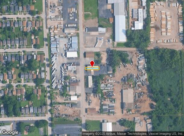  14013 S Harrison Ave, Posen, IL Parcel Map