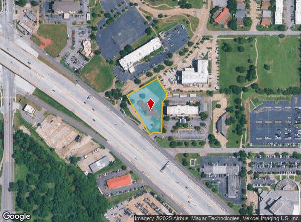  5691 Tinker Diagonal, Oklahoma City, OK Parcel Map