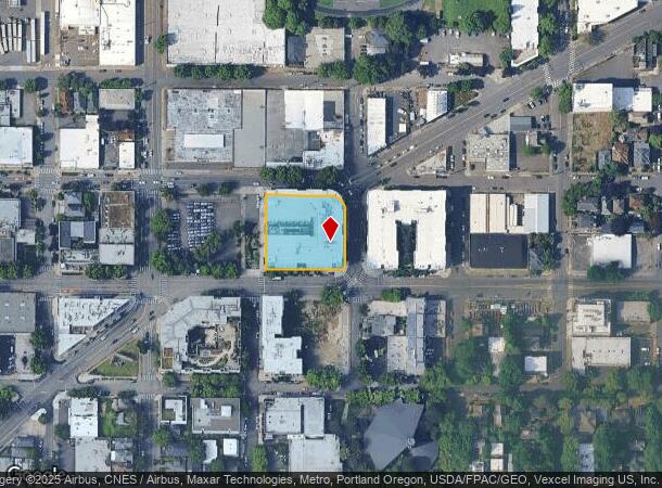  1313 E Burnside St, Portland, OR Parcel Map
