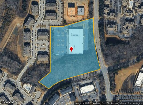 11125 Forest Pines Dr, Raleigh, NC Parcel Map