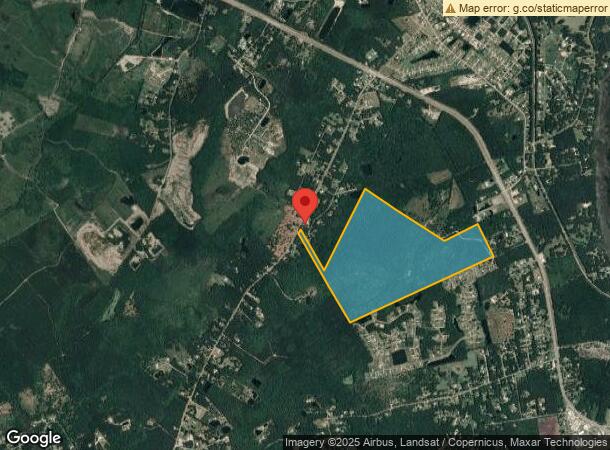  850 Myers Hill Rd, Brunswick, GA Parcel Map