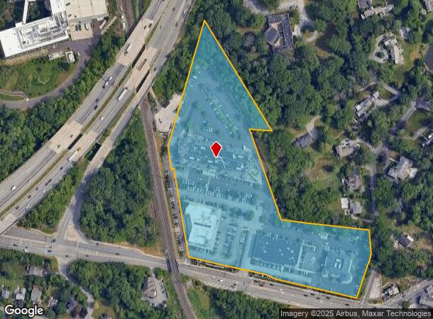  789 E Lancaster Ave, Villanova, PA Parcel Map