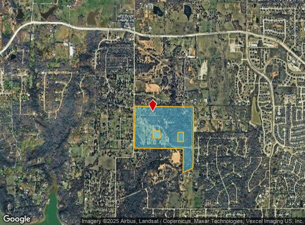  3700 Shiloh Rd, Flower Mound, TX Parcel Map