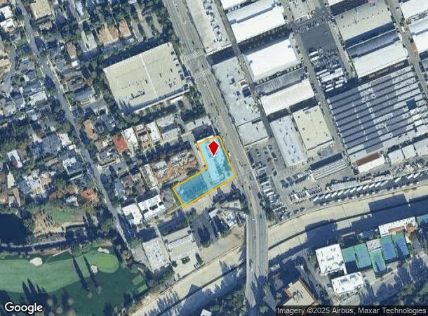  4411 W Olive Ave, Burbank, CA Parcel Map