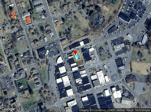  4 E 2Nd St, West Jefferson, NC Parcel Map
