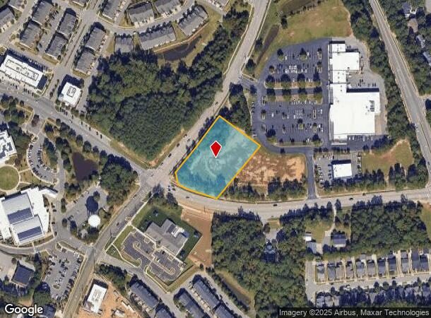  801 Old Raleigh Rd, Apex, NC Parcel Map