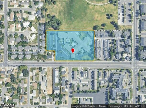 1201 E 4500 S, Millcreek, UT Parcel Map