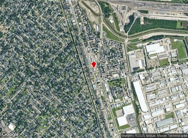 1821 Hickory Ave, New Orleans, LA Parcel Map