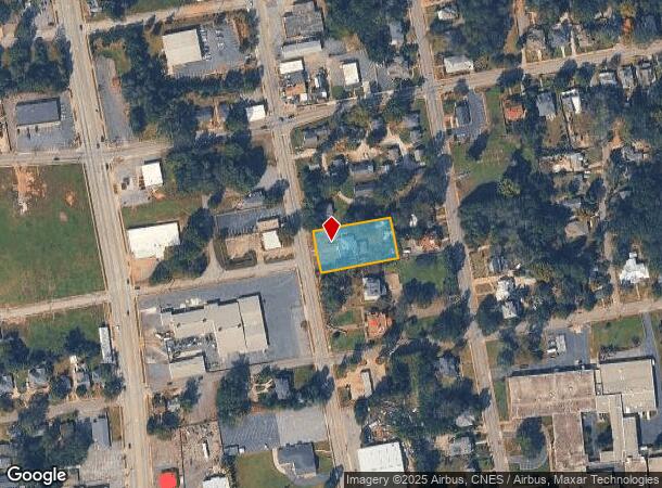  1025 S Main St, Anderson, SC Parcel Map