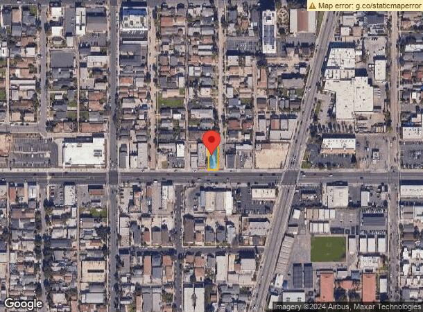  1073 E Anaheim St, Long Beach, CA Parcel Map