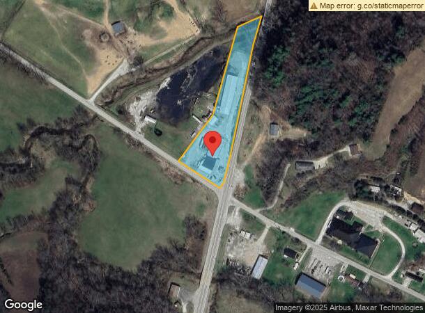  9123 Highway 7, West Liberty, KY Parcel Map