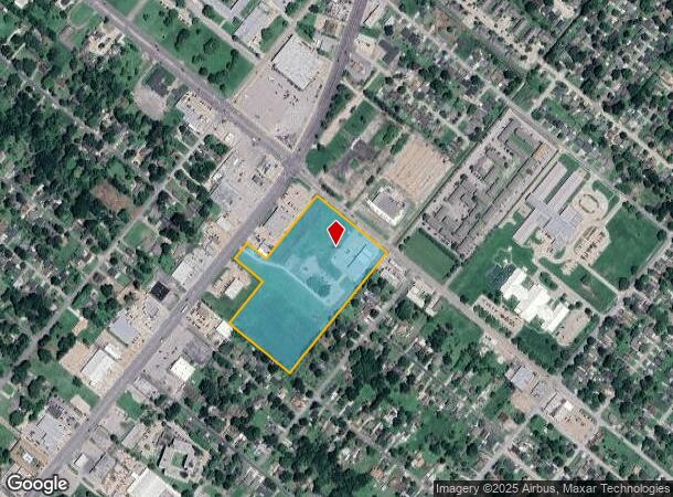 1645 Jefferson Dr, Port Arthur, TX Parcel Map