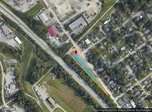  1051 N Clark Blvd, Clarksville, IN Parcel Map
