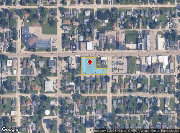  117 W Walnut St, Oglesby, IL Parcel Map