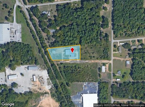 13160 Monarch Rd, Tyler, TX Parcel Map