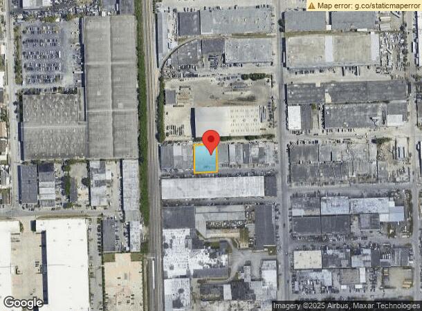  3745 Nw 50Th St, Miami, FL Parcel Map