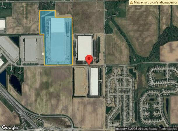  5400 E 500 S, Whitestown, IN Parcel Map