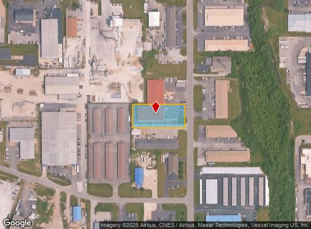  797 N Madison St, Crown Point, IN Parcel Map