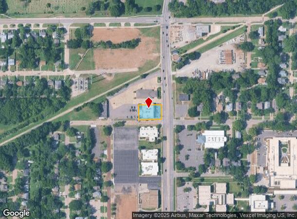  911 N Hillside St, Wichita, KS Parcel Map
