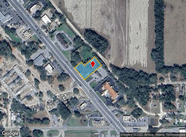 1285 N Young Blvd, Chiefland, FL Parcel Map