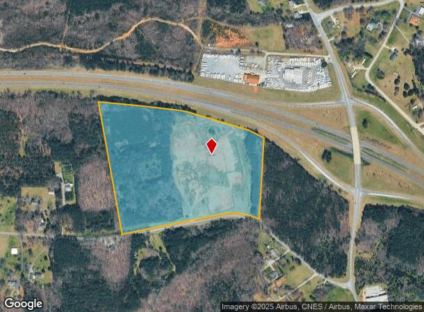 136 Patterson Rd, Kings Mountain, NC Parcel Map