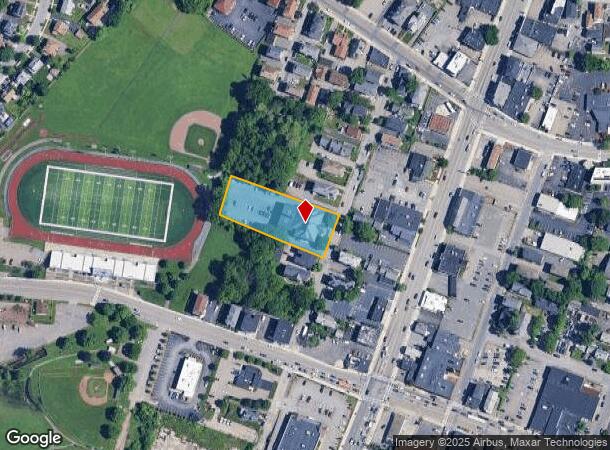  36 Abbott St, Worcester, MA Parcel Map