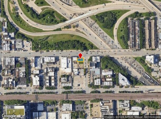  1001-1005 W Grand Ave, Chicago, IL Parcel Map