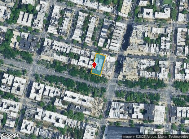 387 Eastern Pky, Brooklyn, NY Parcel Map