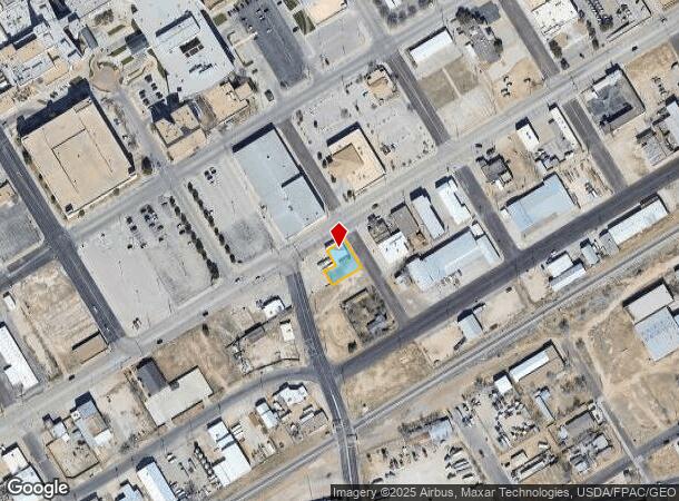 501 W 2Nd St, Odessa, TX Parcel Map