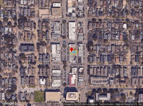 6718 Snider Plz, Dallas, TX Parcel Map