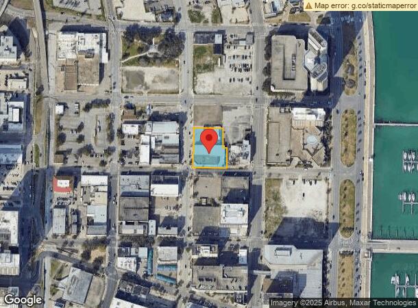  702 N Chaparral St, Corpus Christi, TX Parcel Map