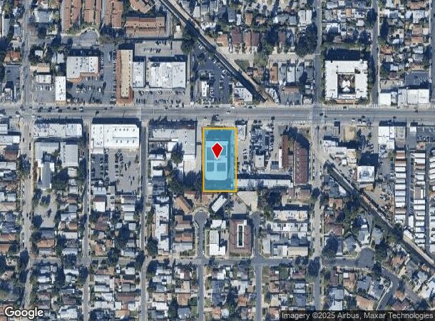  8250 Foothill Blvd, Sunland, CA Parcel Map