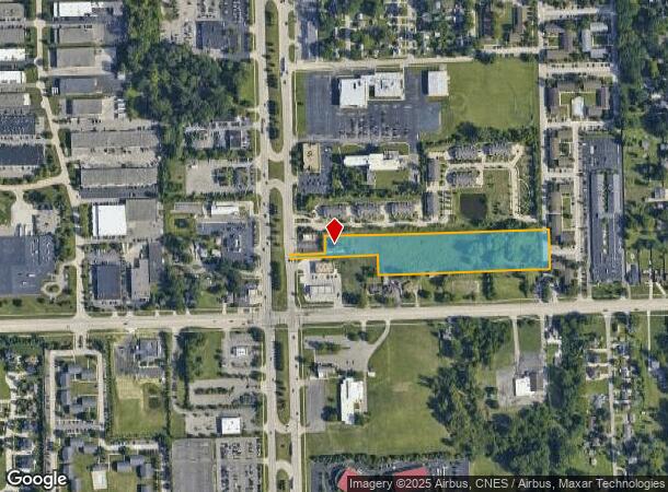  12841 Telegraph Rd, Taylor, MI Parcel Map