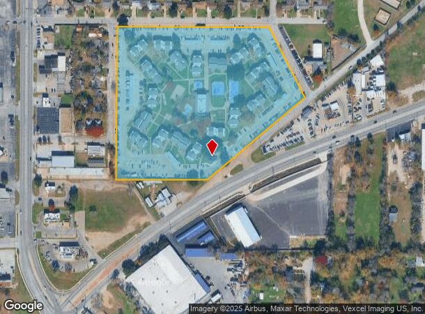  5709 E Belknap St, Haltom City, TX Parcel Map