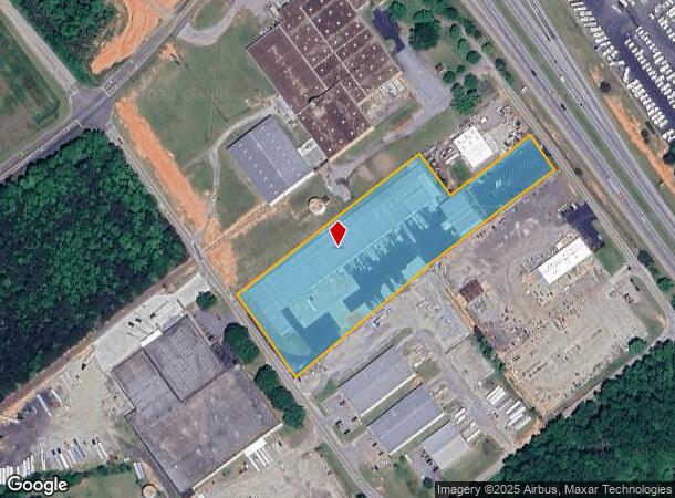  110 Commercial Rd, Spartanburg, SC Parcel Map