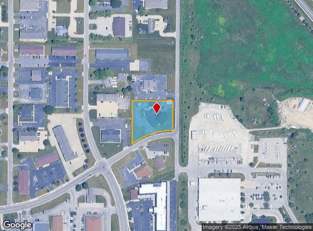 3300 W Fox Ridge Ln, Muncie, IN Parcel Map