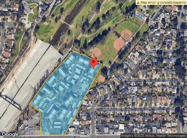  2111 W 17Th St, Santa Ana, CA Parcel Map