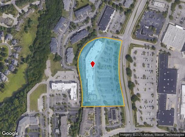  3550 Springhurst Blvd, Louisville, KY Parcel Map