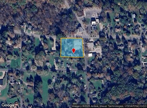 1802 Main St, Peninsula, OH Parcel Map